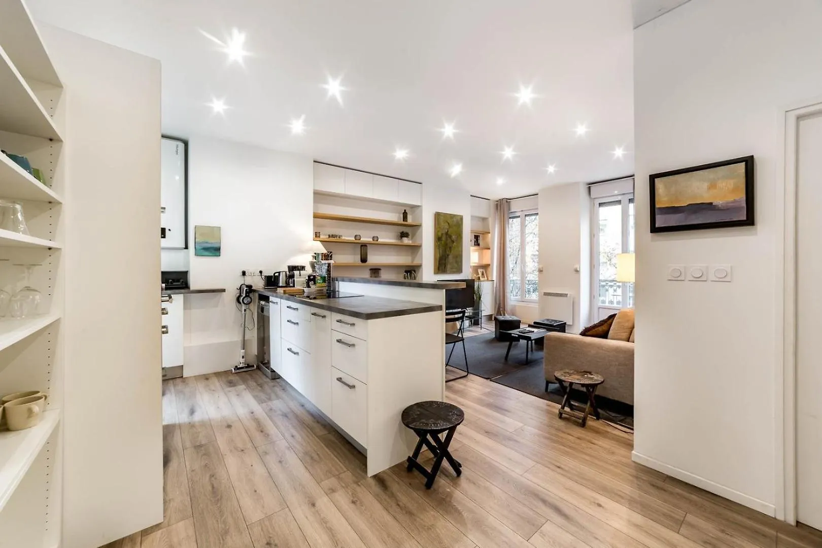 The Charming, Comfortable Charlemagne Ail Lyon Apartamento